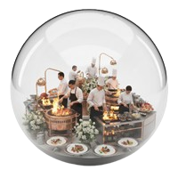 طبخ غذا در محل