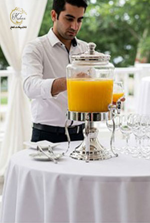 سرو نوشیدنی سرد و طبیعی پرتقال