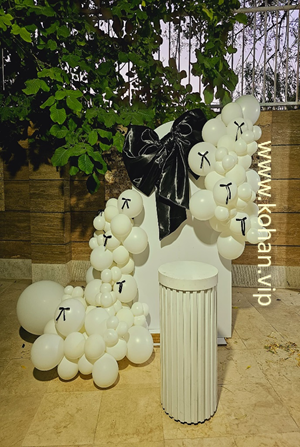 بادکنک آرایی آبشاری BWA12