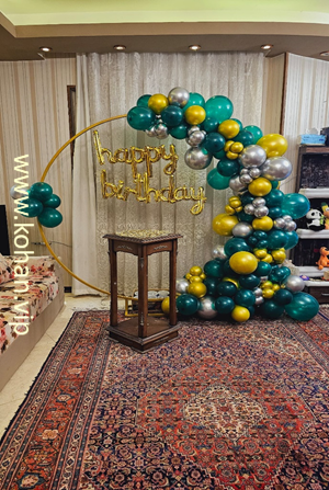 بادکنک آرایی آبشاری BWA6