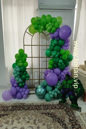 بادکنک آرایی آبشاری BWA8